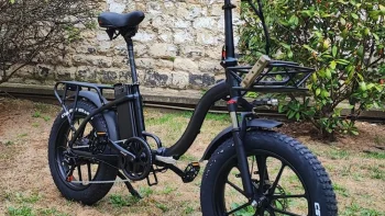 Vélo CMACEWHEEL Y20 750W 20" Fat Bike électrique Pliable avec Cadre Ouvert