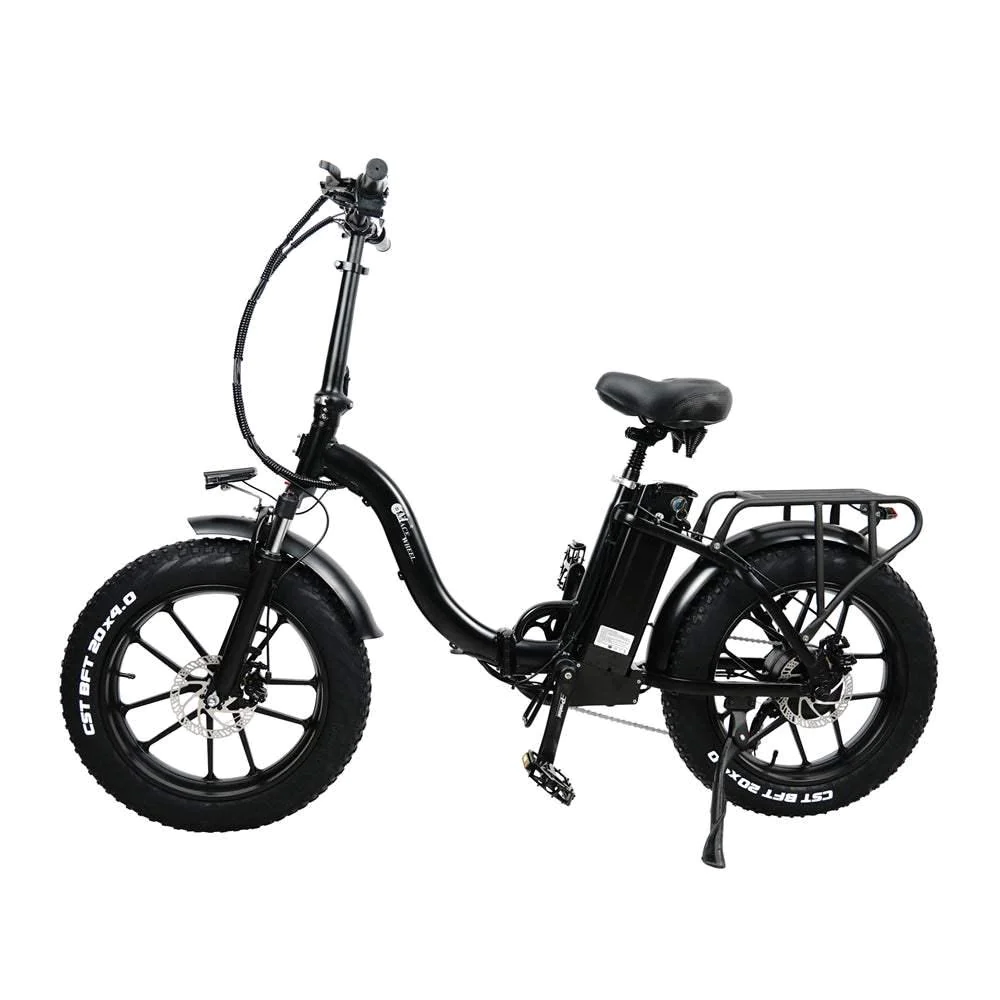 Vélo CMACEWHEEL Y20 750W 20" Fat Bike électrique Pliable avec Cadre Ouvert – Image 2