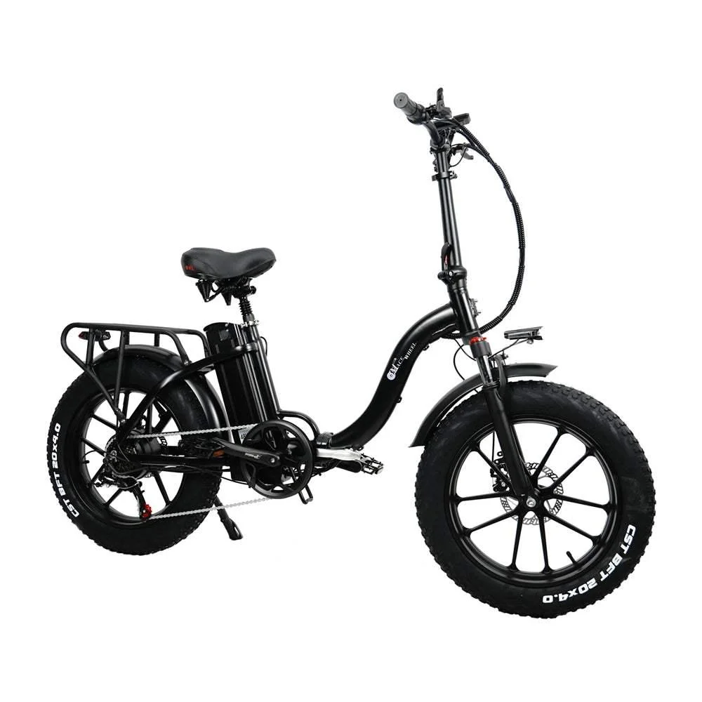 Vélo CMACEWHEEL Y20 750W 20" Fat Bike électrique Pliable avec Cadre Ouvert – Image 3