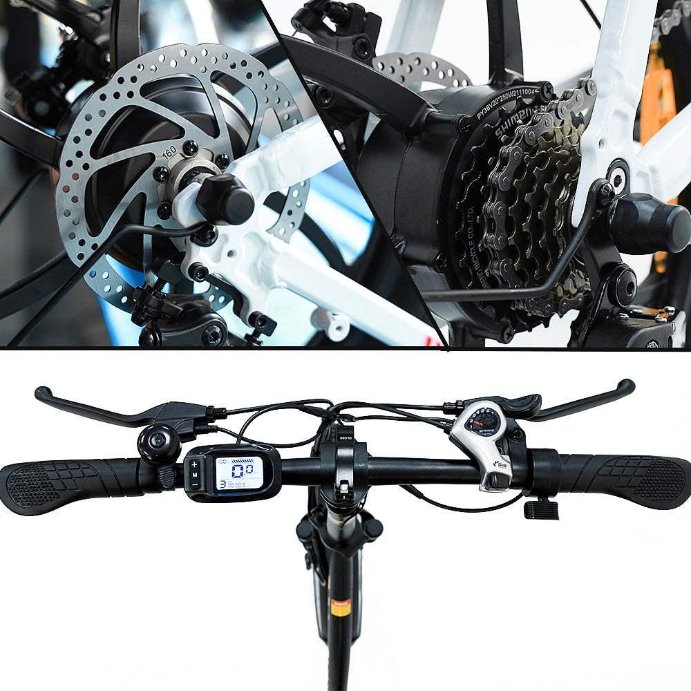 Vélo Fafrees F20 250W 20" Vélo électrique Pliant Vélo de Ville 16Ah Batterie – Image 12