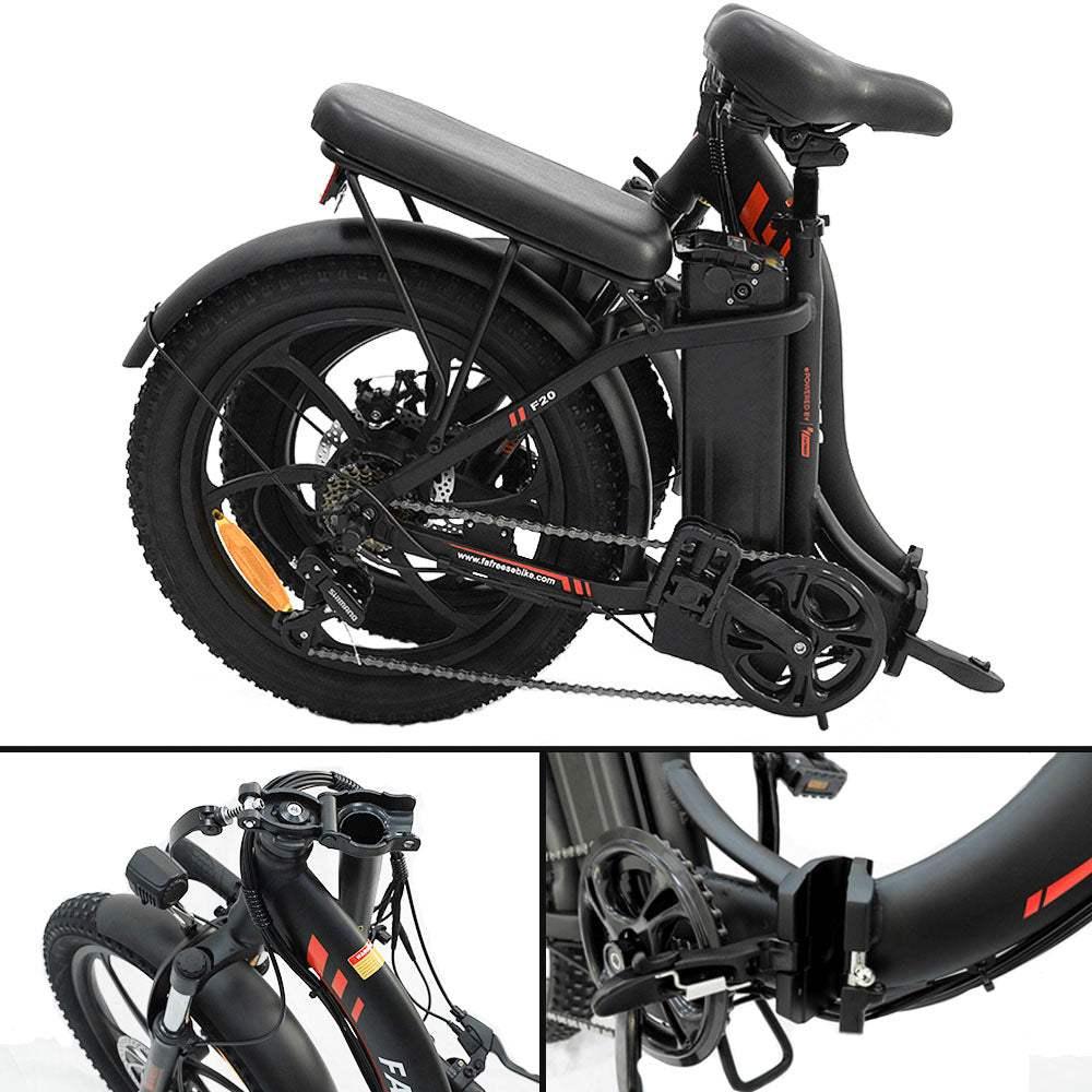 Vélo Fafrees F20 250W 20" Vélo électrique Pliant Vélo de Ville 16Ah Batterie – Image 15