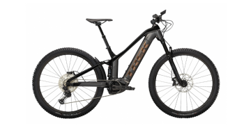 VTT ÉLECTRIQUE TOUT-SUSPENDU TREK POWERFLY FS 7 SHIMANO SLX / XT 12V 625 WH 27.5'' GRIS MAT / NOIR 2E GÉN