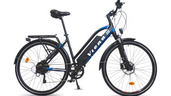 VTC électrique URBANBIKER VIENA 28'' Taille 49 Bleu - Batterie 840 Wh Moteur 250W