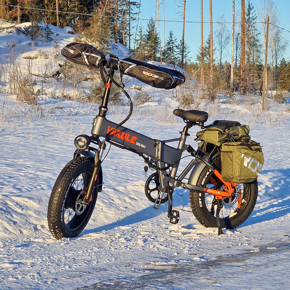 Vélo Vakole CO20 Max 750W*2 Double Moteur 20" Fat Bike VTT Électrique Pliant avec 20Ah Samsung Batterie – Image 6