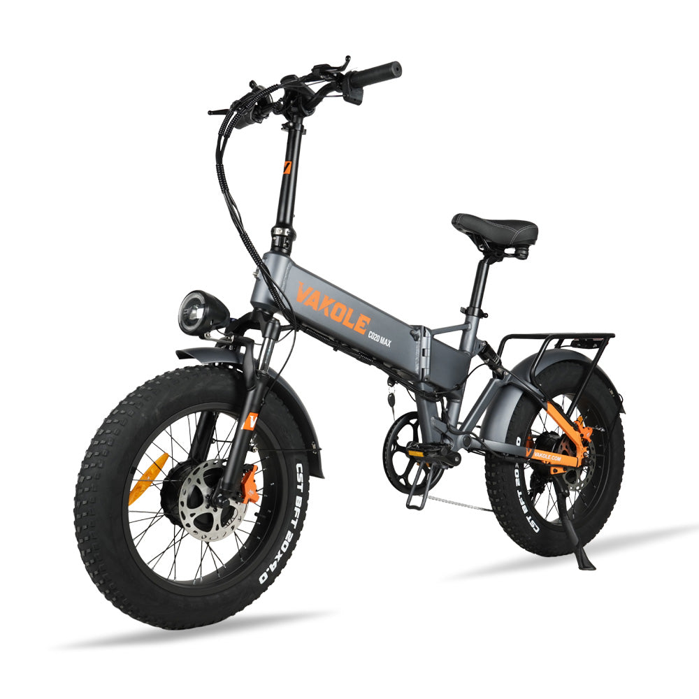 Vélo Vakole CO20 Max 750W*2 Double Moteur 20" Fat Bike VTT Électrique Pliant avec 20Ah Samsung Batterie – Image 4