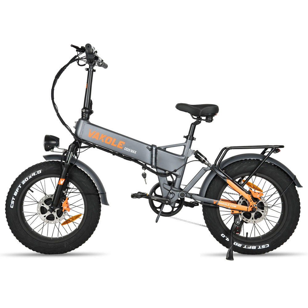 Vélo Vakole CO20 Max 750W*2 Double Moteur 20" Fat Bike VTT Électrique Pliant avec 20Ah Samsung Batterie – Image 14