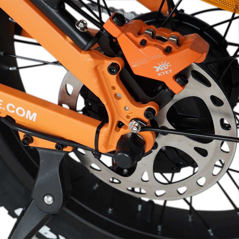 Vélo Vakole CO20 Max 750W*2 Double Moteur 20" Fat Bike VTT Électrique Pliant avec 20Ah Samsung Batterie – Image 11