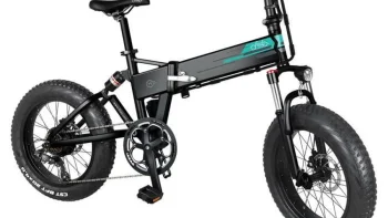 FIIDO M1 Vélo de Montagne Électrique Pliant Roues 20" Pneus Larges 4 Pouces Moteur 250W Dérailleur Shimano 7 Vitesses Batterie Lithi