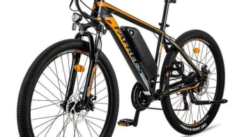Vélo électrique 26'' FAFREES HAILONG-ONE 250W 25 km/h 36V 10Ah 21 Vitesses Noir-Orange