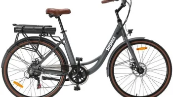 Vélo Électrique SURPASS SURVAEVILLENOIR 26'' Noir 6 vitesses Batterie 10 Ah