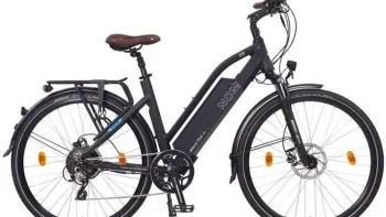 Vélo Electrique Trekking 28'' NCM Milano Plus, Batterie 48V 16Ah, 8 vitesses, Noir