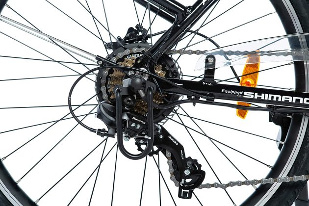 Moma Bikes Ebike 26.2 Hydraulic Vélo Electrique VAE De Ville, Ebike-26.2 Adulte Unisexe, Noir, Unic Size – Image 3