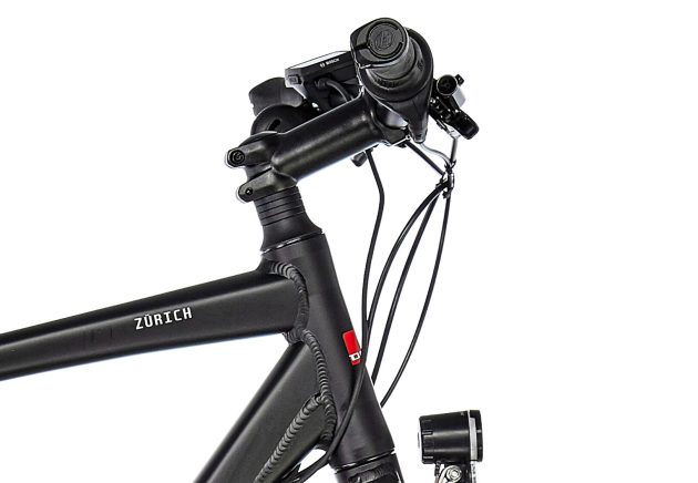 Vélo de Ville Électrique ORTLER ZÜRICH FL DISC Noir 2019 – Image 3