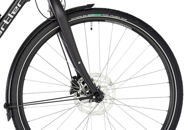 Vélo de Ville Électrique ORTLER ZÜRICH FL DISC Noir 2019 – Image 4