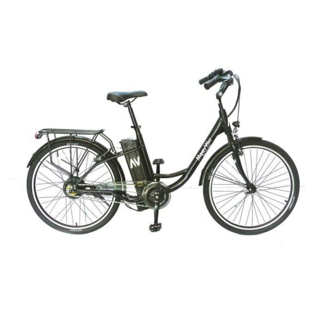 MOOVWAY Vélo à assistance électrique - Noir - Solar