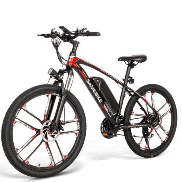 Vélo assistance Electrique - Samebike MYSM26 26" 48V 350W 30 km / h - 2000mAh - Noir