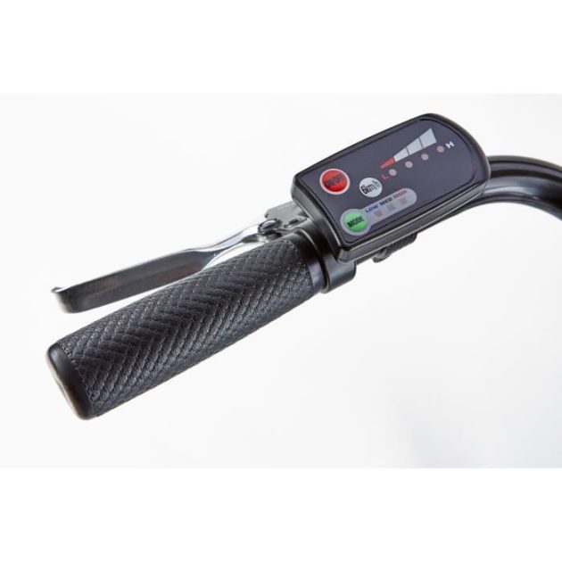 Vélo électrique BiClou Porteur 26 gris : mot. roue arrière 250W batterie 280Wh - roues 26 pouces - autonomie 40km - garanti 3 ans – Image 4