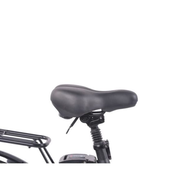 Vélo électrique Vélobecane 26'' -7 Vitesses-Freins à disques -Autonomie 75km-Cadre alu - Noir – Image 2